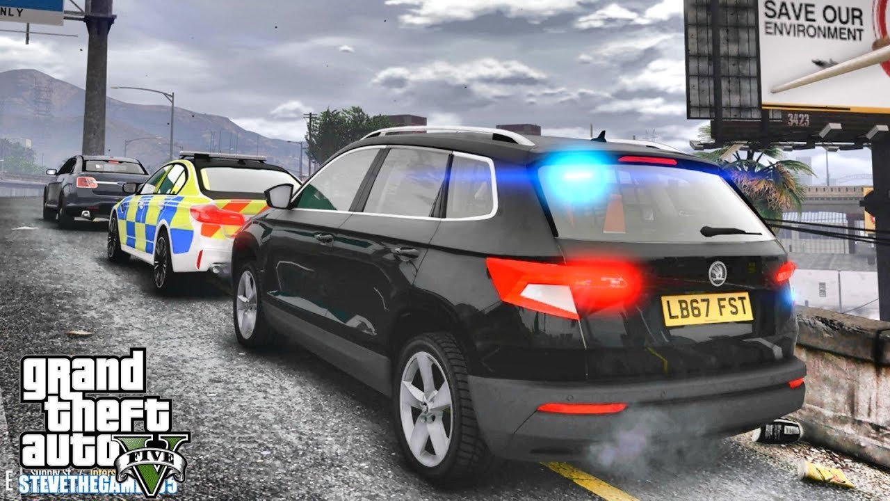 GTA 5 MODS LSPDFR 1073 - BRITISH PATROL!!! (GTA 5 REAL LIFE PC MOD)