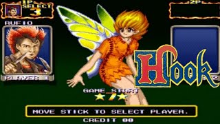 Hook (Arcade) - Play As Rufio All Stage (Invicibility + Punch Rapid Fire)