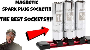 ARES 11015 - 3-Piece Magnetic Spark Plug Socket Set