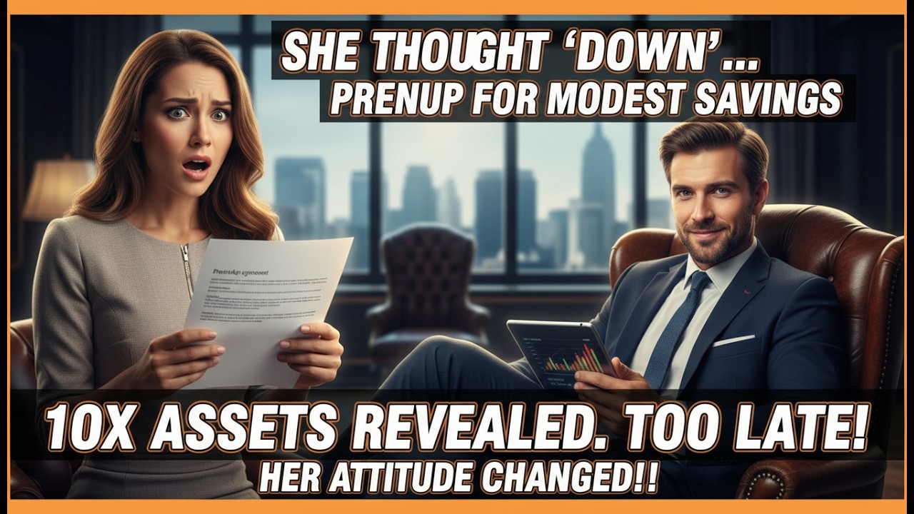 She thought she was marrying 'DOWN ' She demanded a prenup to keep her  |Midnight Reddit Stories