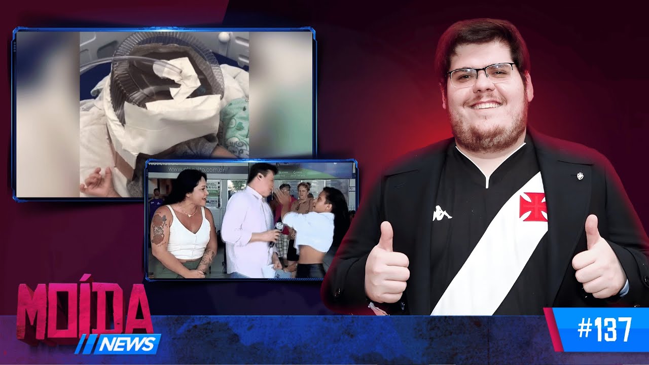 MoídaNews #137› Casimiro é CONDENADO/ Hospital do RN usa EMBALAGEM DE BOLO como máscara de oxigênio