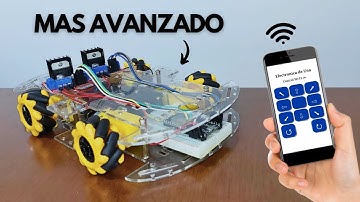 🚗 Como hacer un Auto Robot con Esp32 y Ruedas Omnidireccionales