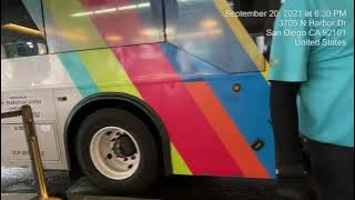 Airplane to Baggage Claim to Rental Car via Shuttle at San Diego Int Airport (Sep 20, 2021)