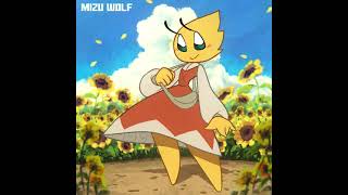 wind in the sunflower field