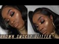 ✨BROWN SMOKEY GLITTER✨ ||PLouise||Makeup Addiction||Juvias Place