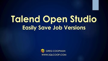 Backup - Talend - Easily Make Version Copies of your Jobs - Hands On Demo!