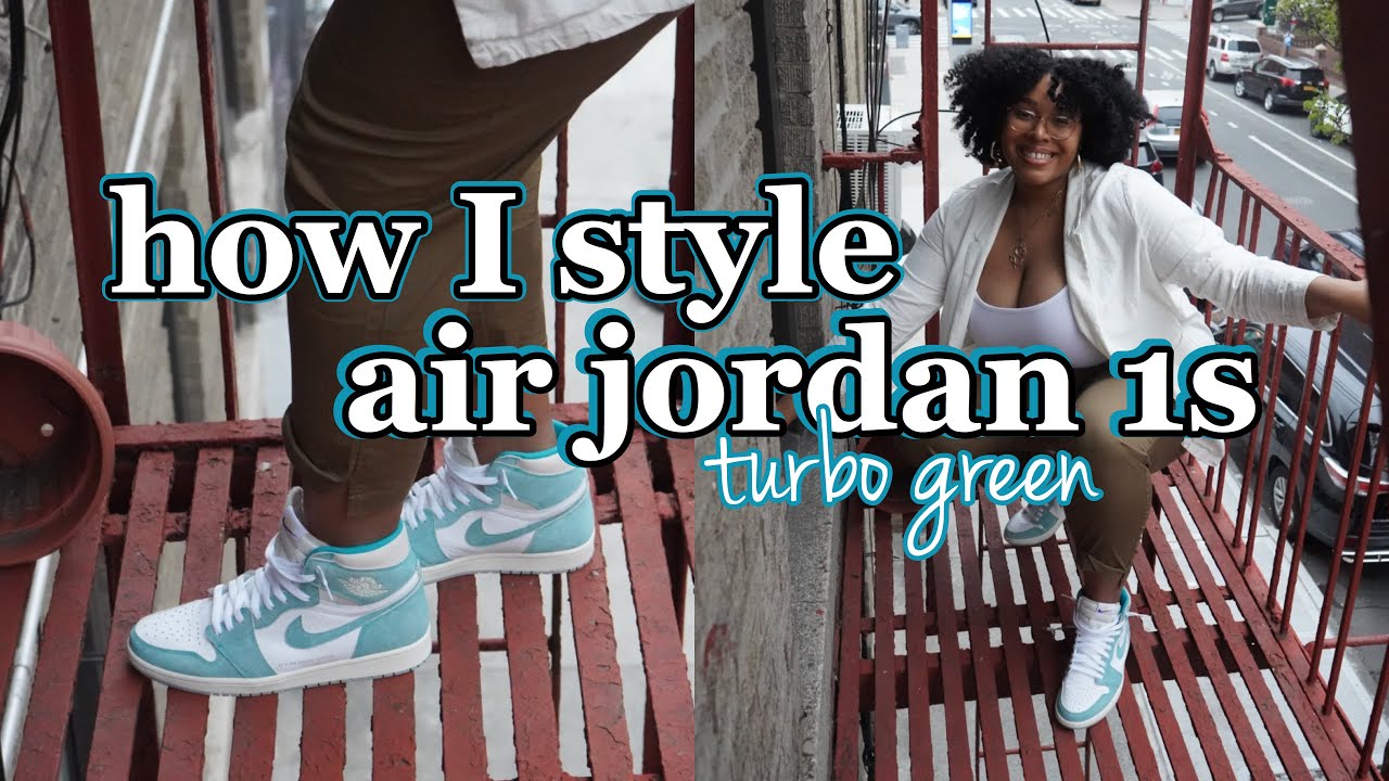 jordan 1 retro high turbo green outfit