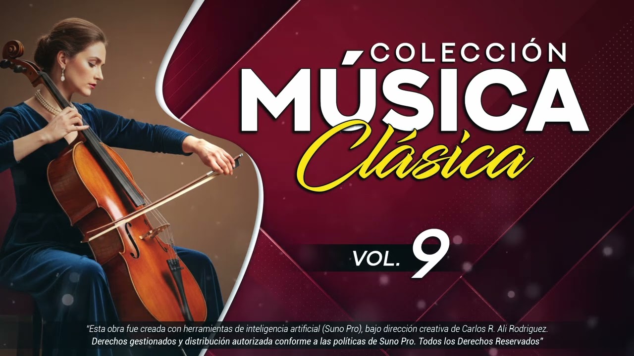 MÚSICA CLÁSICA INSTRUMENTAL | Colección para estudiar Vol.9 | Carlos Ali
