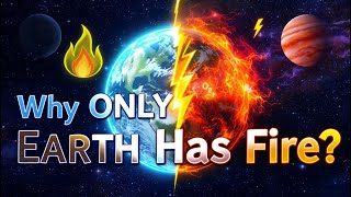 Earth Is the Only Planet with Fire |Why only earth has fire?How Life Invented Fire? @InfiniSci1059