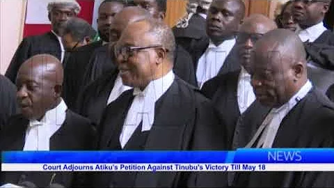 Court Adjourns Atiku’s Petition Against Tinubu’s Victory Till May 18
