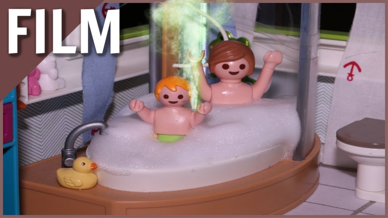 Playmobil Film deutsch Emma pupst in die Badewanne 💩Spielzeug Kinderfilm