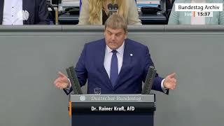 Dr. Rainer Kraft, AfD - Kernkraftwerke / Moratorium für den Rückbau abgeschalteter Kernkraftwerke