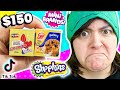 MELTS in WATER?? Unboxing TikTok's Favorite Mystery Box Shopkins Real Littles Mini Brands