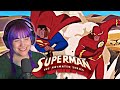 Meeting The Flash SUPERMAN THE ANIMATED SERIES Speed Demons Reaction 
