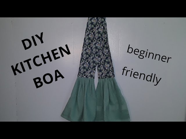 DIY Kitchen Boa Pattern With Custom Designs! - Jennifer Maker
