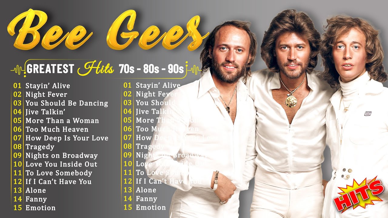 Bee Gees Greatest Hits 2025🪩 Disco Music Mix Top 10 Hits Of All Time