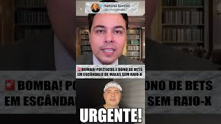VAZOU AGORA! POLÍTICOS E DONO DE BETS EM ESCÂNDALO DE MALAS SEM RAIO-X NO CARIBE! O