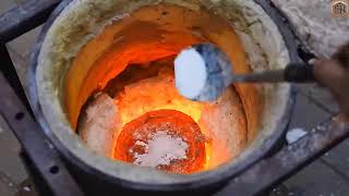 machining solid thor hammer out of heavy dumbbells