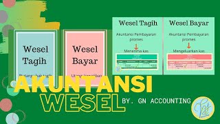 WESEL DALAM AKUNTANSI | WESEL TAGIH Vs BAYAR