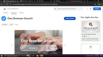 One Browser Search browser hijacker removal.