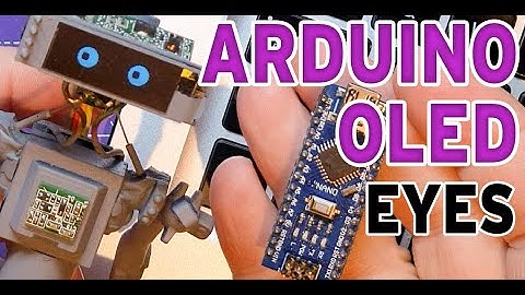 SSD1306 ARDUINO Simple Animated Eye effect code walkthrough
