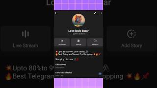 Upto 99% Loot Deals | Best TelegramChannel For Shopping I Link In Bio &amp; PinComment💥📌