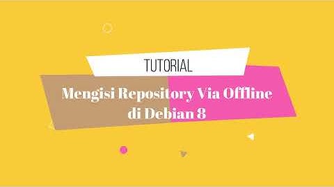 cara memasang repository offline di debian