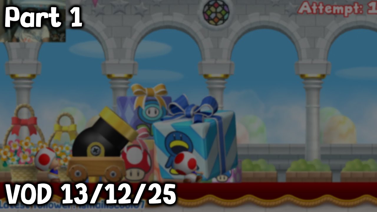 [VOD] Mario Bros Wii One Life: Stream 1
