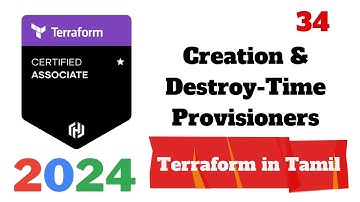 🔥Terraform in Tamil#34 Creation & Destroy-Time Provisioners Terraform Associate Cert 2023
