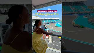 F1 weekend survival tips | Formula 1 Miami Grand Prix 🏎️🏁