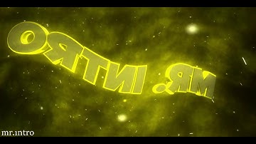 Free Intro Template #1 (read the description to download with your own name)