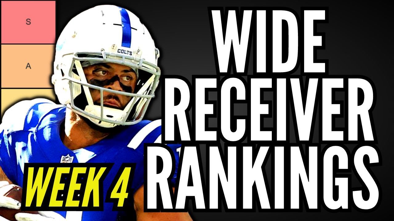 wide receiver rankings week 4