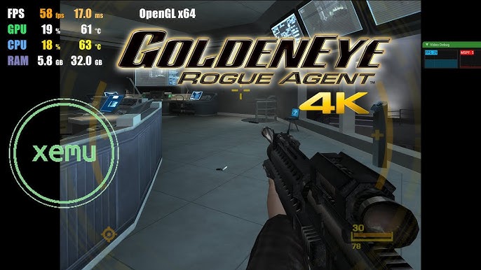 GoldenEye: Rogue Agent - Nintendo DS Gameplay High Resolution (DeSmuME) 