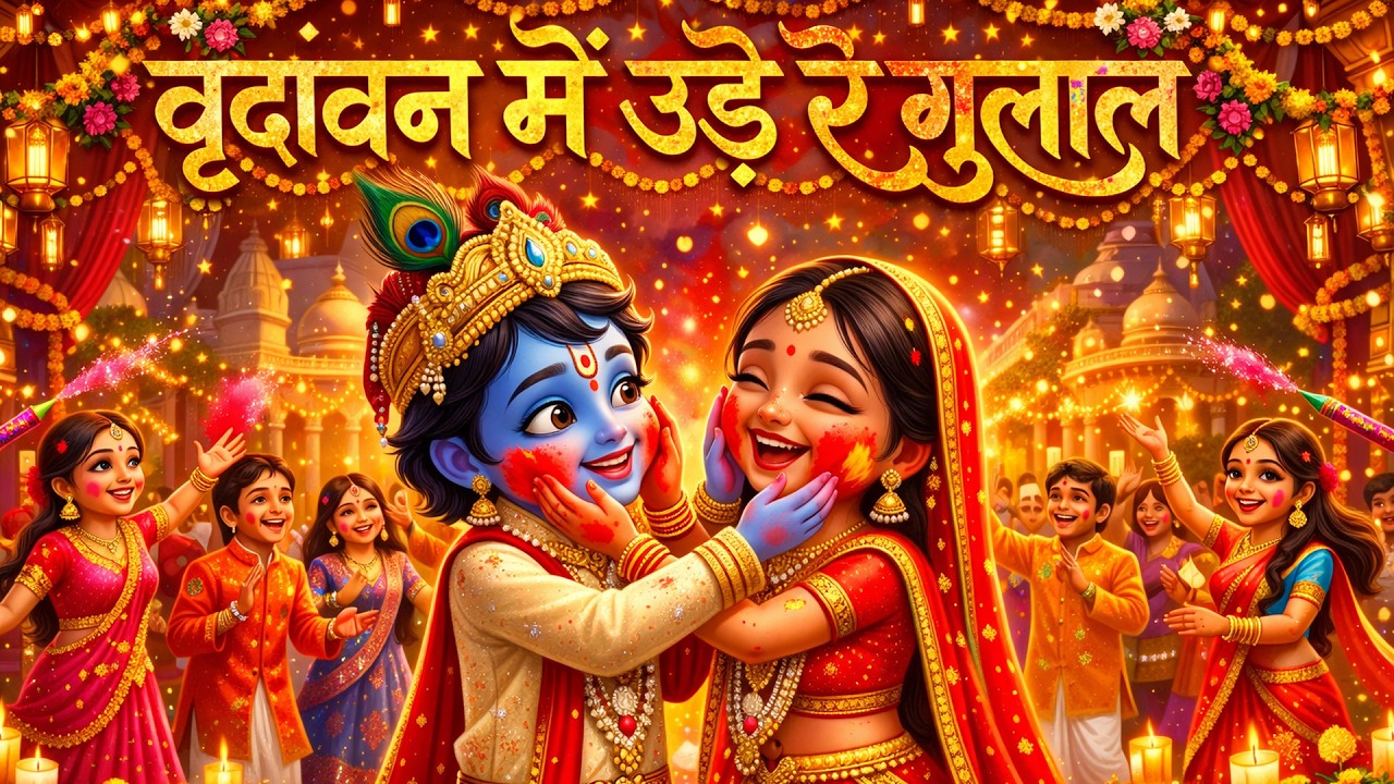होली स्पेशल 2026 | वृन्दावन में उड़े रे गुलाल | Vrindavan Mein Ude Re Gulal Holi Bhajan #holi2026