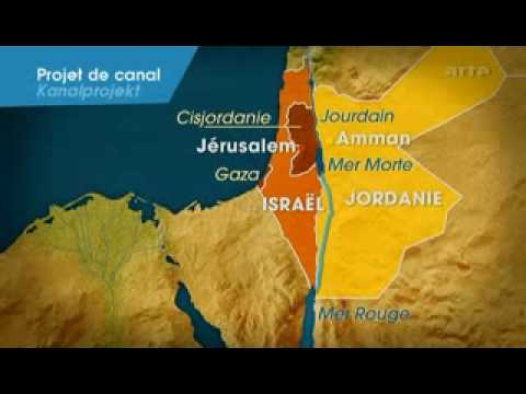 Palastina Wasser Ein Kanal Vom Roten Ins Tote Meer Youtube
