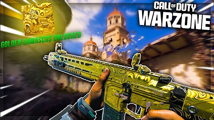 The NEW Golden Damascus Camo in Warzone! (Black Ops 7 Mastery Guide + Gameplay)