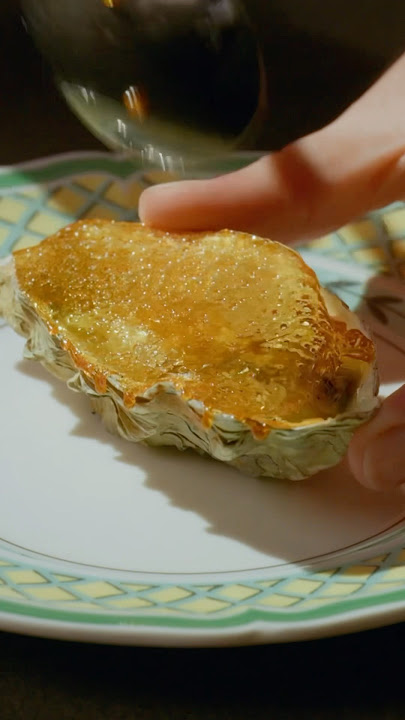 Michelin-star oyster tarte tatin recipe ⭐️