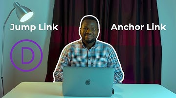 How to Create Jump Link with Divi (Create Anchor Link in Divi Theme)