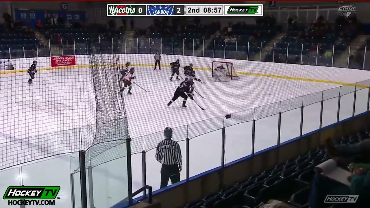 London Nationals - Talan Palmer 11 (Riley Wood, Sam O Reilly) PP IG GW vs St. Marys Lincolns