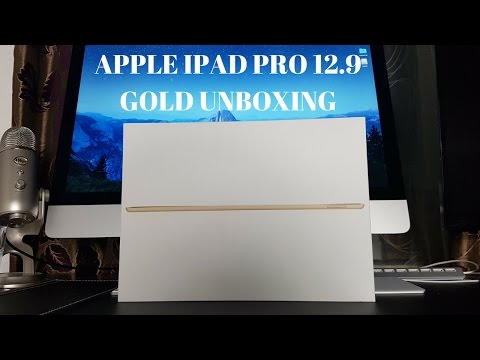 Apple IPad Pro 12 9 128gb Unboxing  ipad pro gold