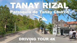 Tanay Driving Tour 4k Sdanaloc Road  Marilaque Highway Joyride Rizal Road Trip Ph Holy Week 2024