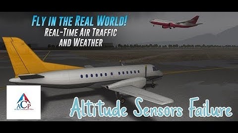 Airline Commander - DHC 8- Altitude Sensors Failure - License  G- Flight Simulator- Aeroplane Game