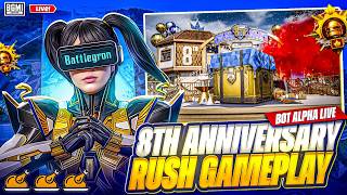 RUSH GAME PLAY ☠️ IPHONE 17 PRO MAXX  😎BOT ALPHA LIVE  #bgmi #bgmilive #shorts