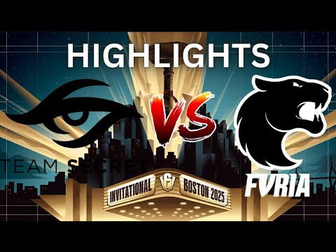 [Highlights] Team secret VS Furia eSports R6 siege six invitational ...