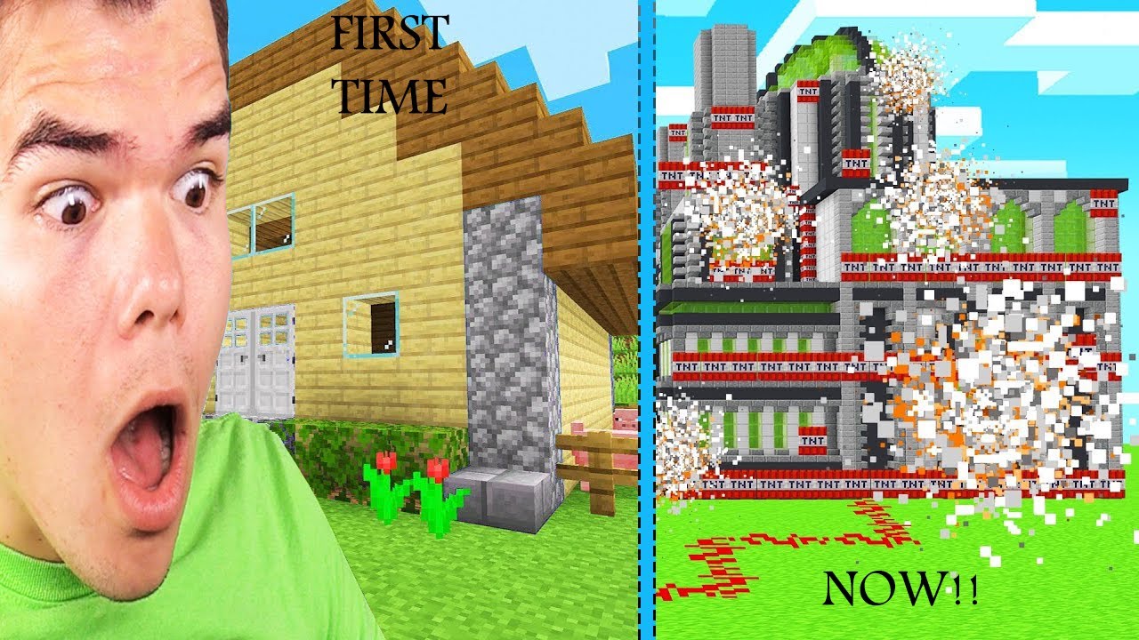 The Evolution of JELLY in building in Minecraft!! YouTube