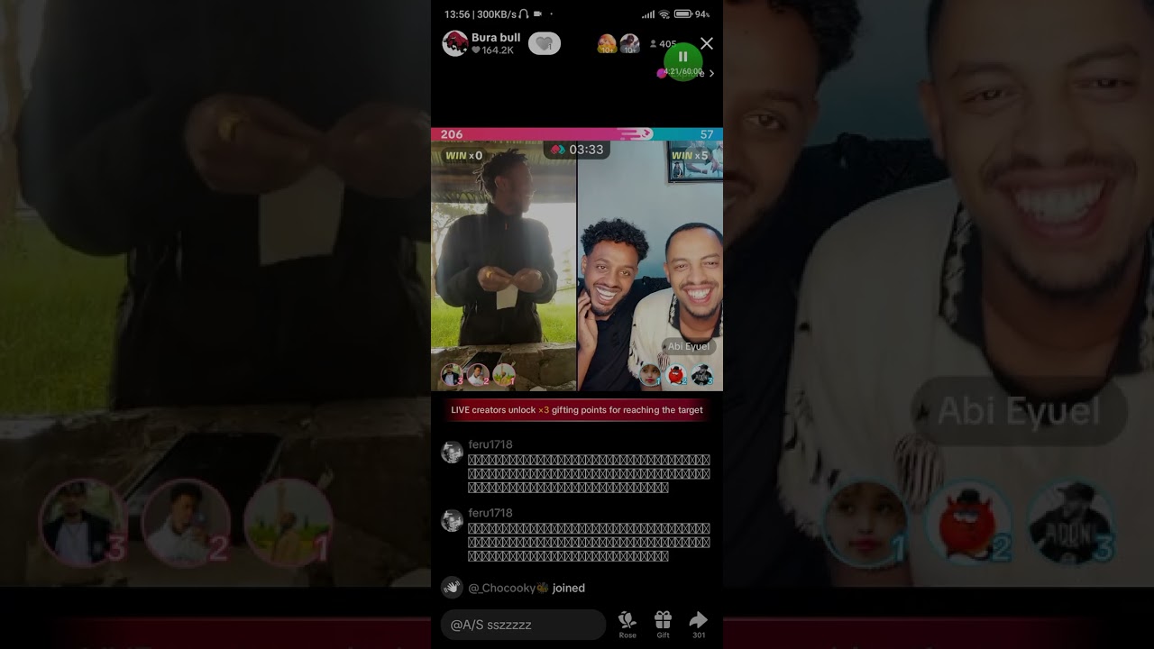 Abi & bura bull live tiktok