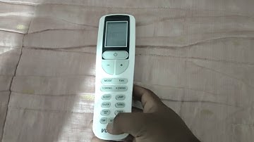 Voltas AC Timer Off Feature on Remote Set Timer Off in Voltas Remote to stop AC after some time