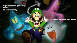 Luigis Mansion Gameplay No Commentary Area 1
