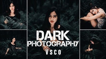 Cara Edit Foto ala Selebgram Vsco - Dark Photography || Vsco Tutorial