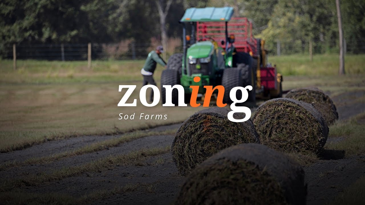 Zoning In Sod Farm The Process of Sod Harvesting YouTube